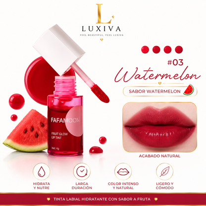 Fruit Glow Lip Tint Set -4 Hydrating & Long Lasting Shades